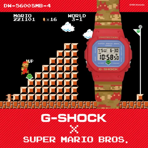 G-Shock x Super Mario Bros
